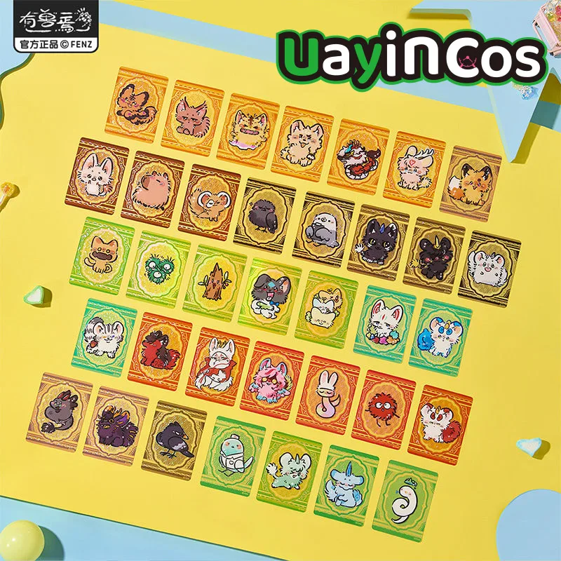 

In Stock Original Fabulous Beasts Popping Candy Series Photo Card Collection Card Ornaments Accessories Anime Game Toy Gifts Co