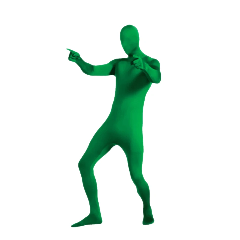 24 Zentai Invisible Jumpsuit Cosplay Costume Bodysuits Halloween Carnival Skin Tight Suit Spandex Stretch Disappearing Jumpsuit image 3