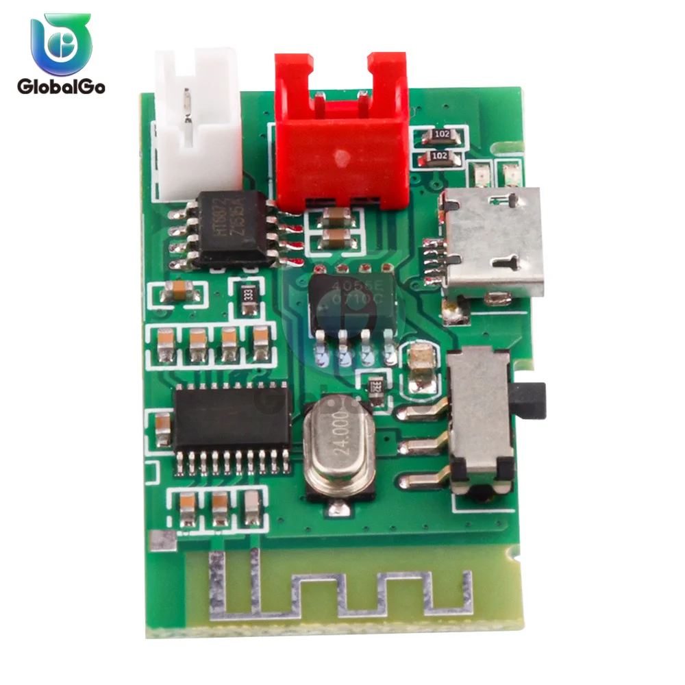 Type-c/USB Mono Bluetooth Power Amplifier PCBA Battery Charging Function 3.7V Lithium Battery Bluetooth Module