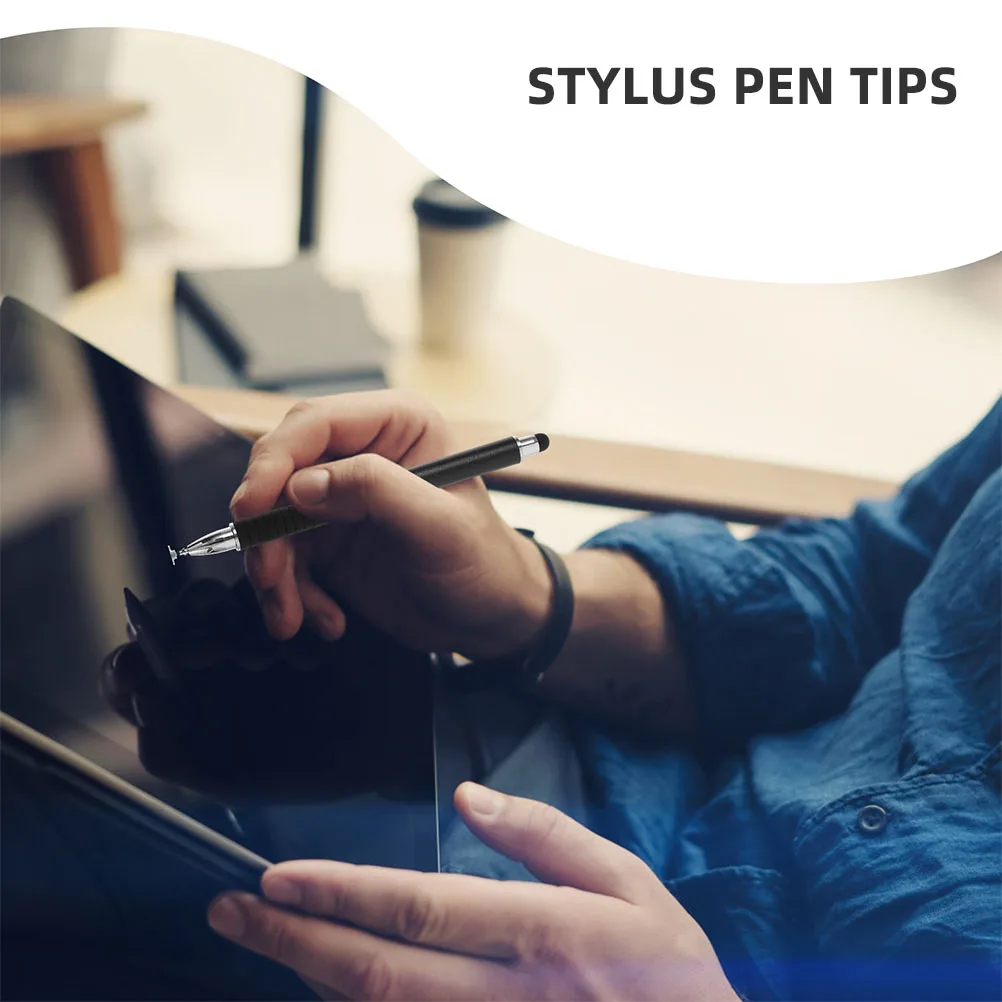 30 Pcs Capacitor Tip Stylus for Touch Screens Pen Tips Replacement Disc Nibs Fine