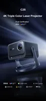Hisense Vidda C2S RGB Triple Laser 4K Projector for Home Theater 3840x2160 Video 3D Beamer Android Cinema Auto Correction