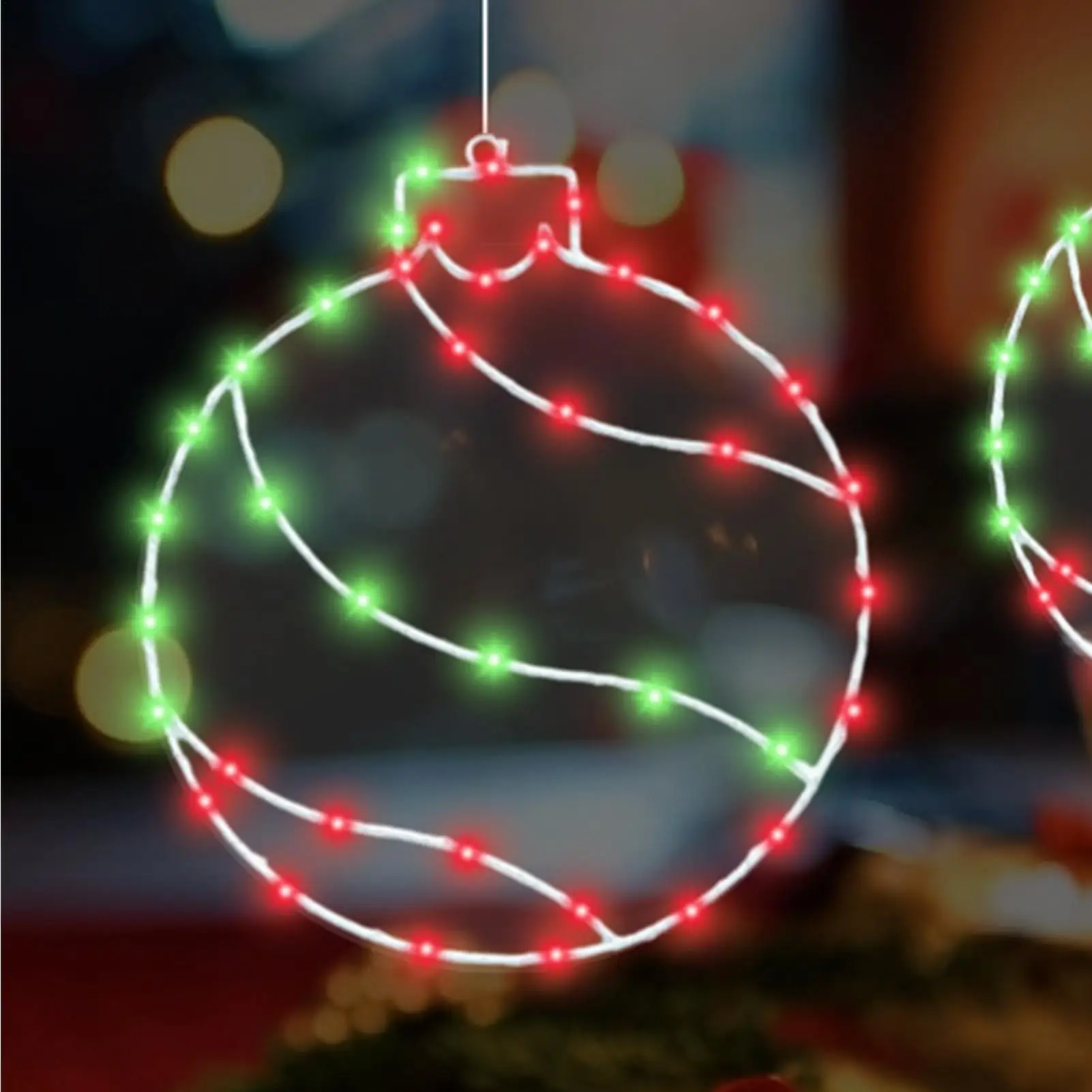 

Рождественские оконные светильники для дома и улицы, Рождественский шар, светодиодный декор, праздничное окно, светодиод для праздника, дома, гостиной, вечеринки в помещении