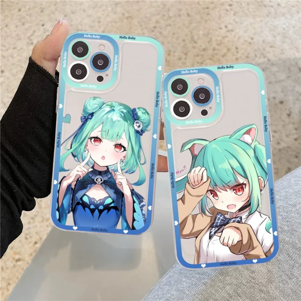 Uruha Rushia Anime Phone Case For Samsung A 10 20 30 70 13 21 32 72 22 51 52 53 71 73 32 4g 32 5g Fundas