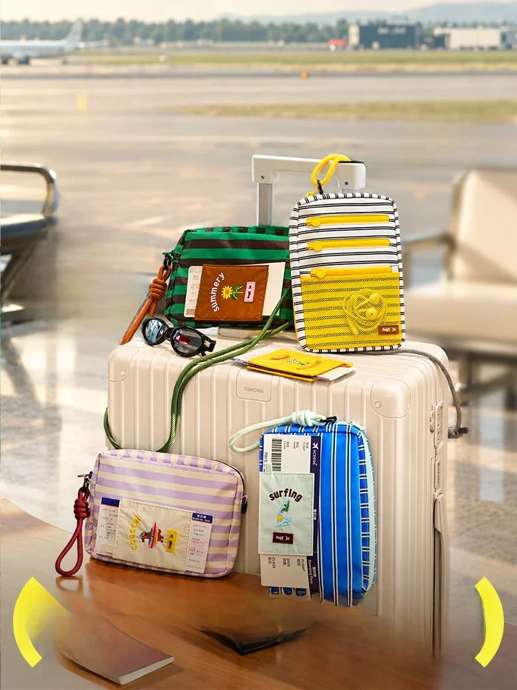 hugz-travel-document-bag-multifunctional-square-zipper-closure-luggage-organizer-for-business-trip-passport-holder-anti-theft