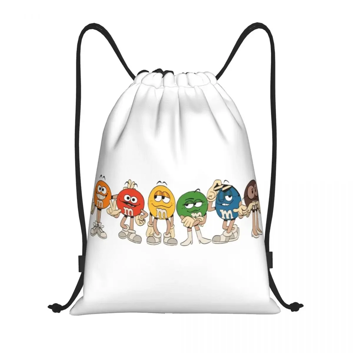 

Оригинальные разноцветные персонажи, конфеты, легкие цветные пуговицы, спортивные мешки