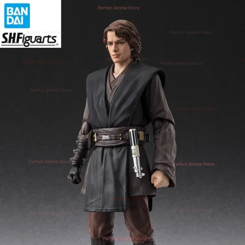 Bandai japonés SHF Star Wars: Ahsoka Anakin Skywalker figura de acción regalo