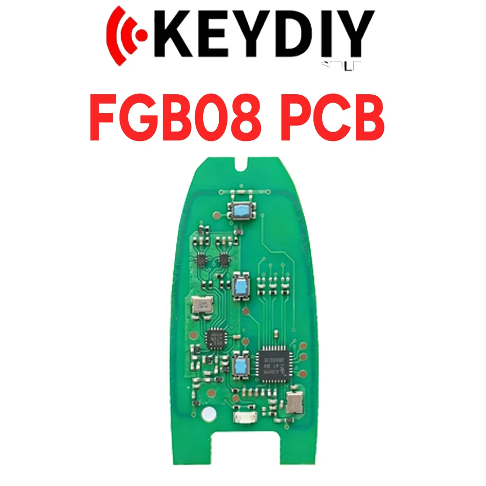 Zz KEYDIY FGB25-5/FGB08 5H0959753G/BK NBGFS1901S 433MHZ /5C/5DCHIP Smart Key voor VW Golf 8 Tiguan Passat Talagon MEB ID3 ID4 ID6