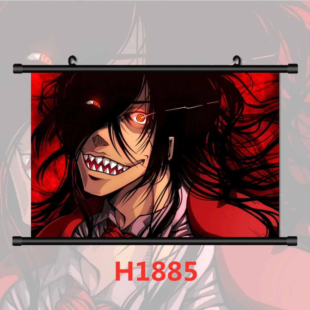 Hellsing Alucard Anime Manga HD Print Retro Poster Canvas Painting Anime Posters Wall Decor Wall Art Picture Home Decor