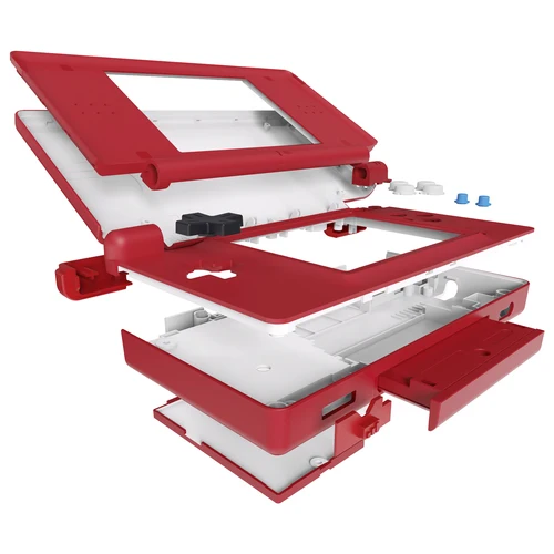 Imagen 2 del producto eXtremeRate Carcasa completa de repuesto para Nintendo DS Lite, funda con botones, lente de pantalla para NDSL - Monster Index