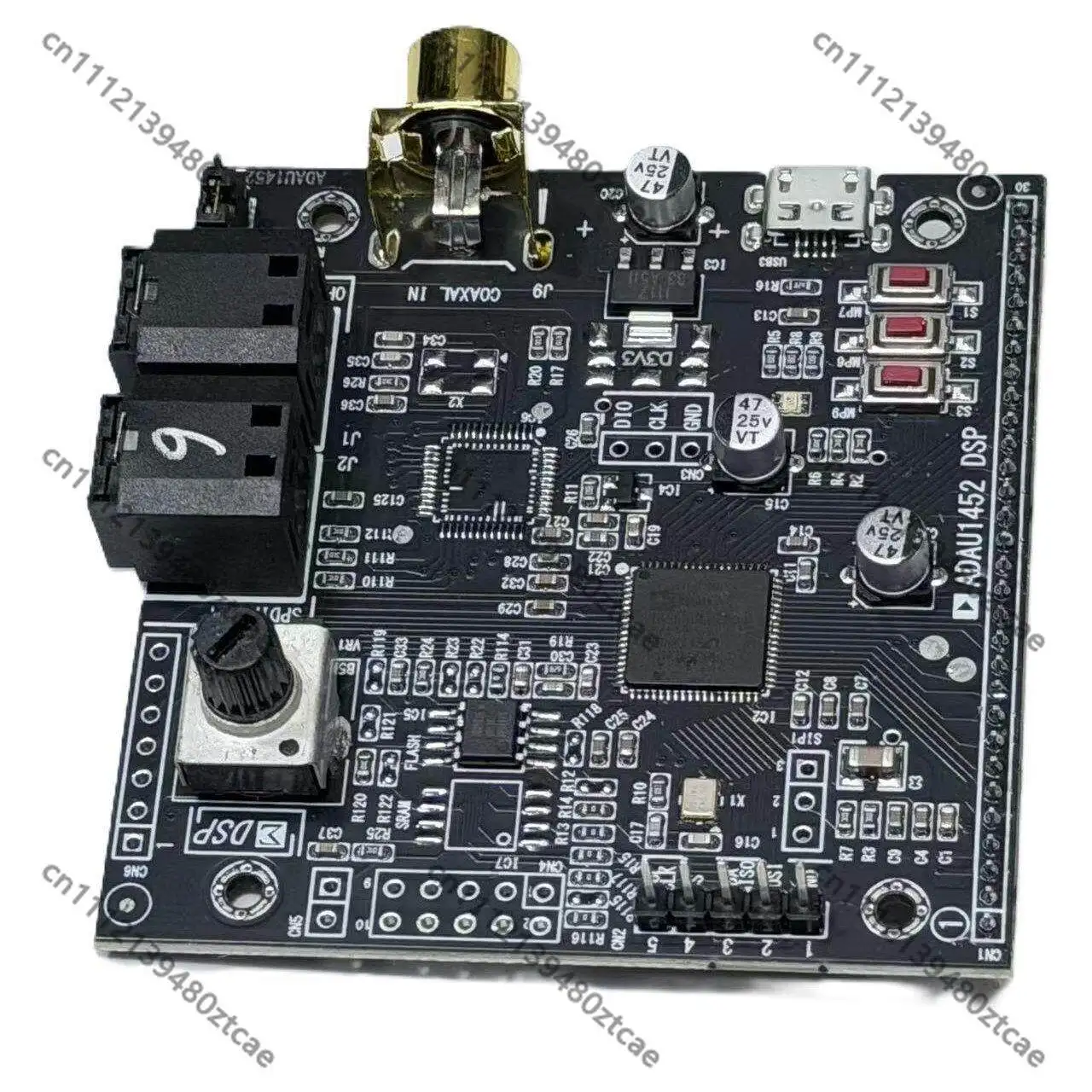 ADAU1452 DSP Development Board Learning Kit With AD1938 Codec Audio Processing Electronic Components Set
