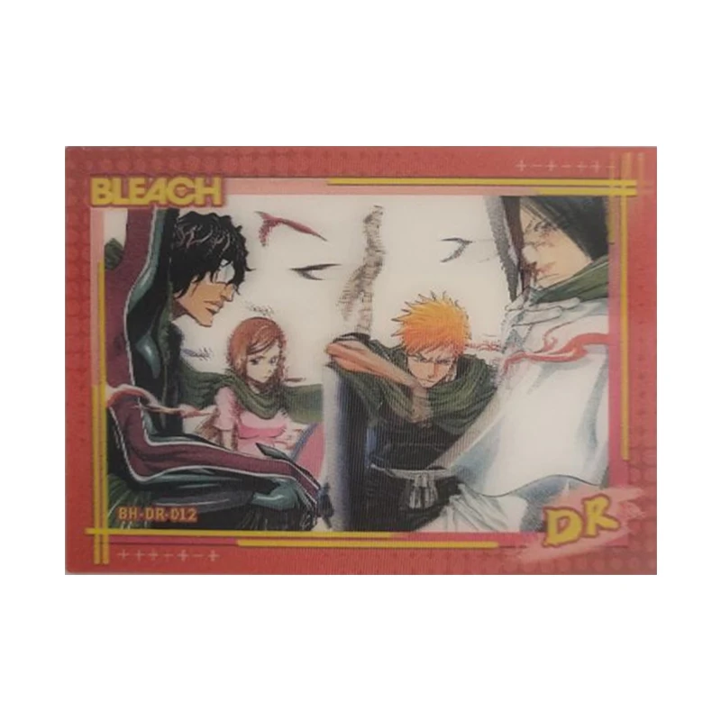 Anime BLEACH Rare MR SDR Reflections Flash Cards Senjumaru Shutara Aaroniero Toys for boys Collectible Cards Birthday Gifts