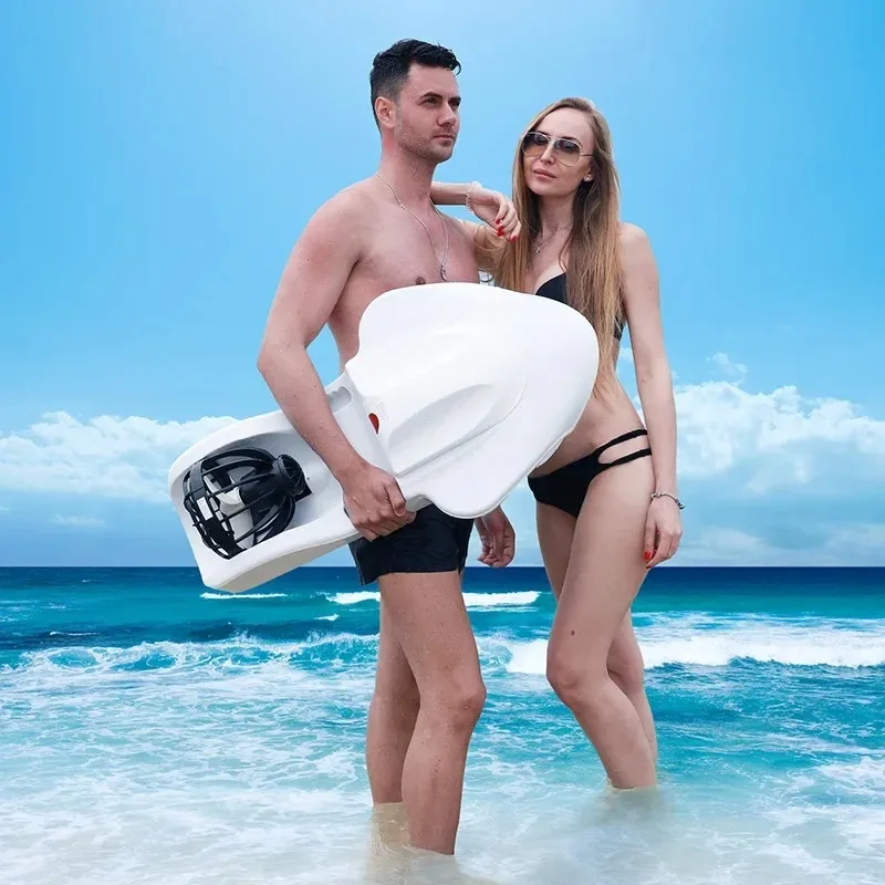 Electric Surfboard 15km/h & 120min, Handheld Water Jet Thruster for Surfing&Swimming,   e-Board with 60-120min Runtime