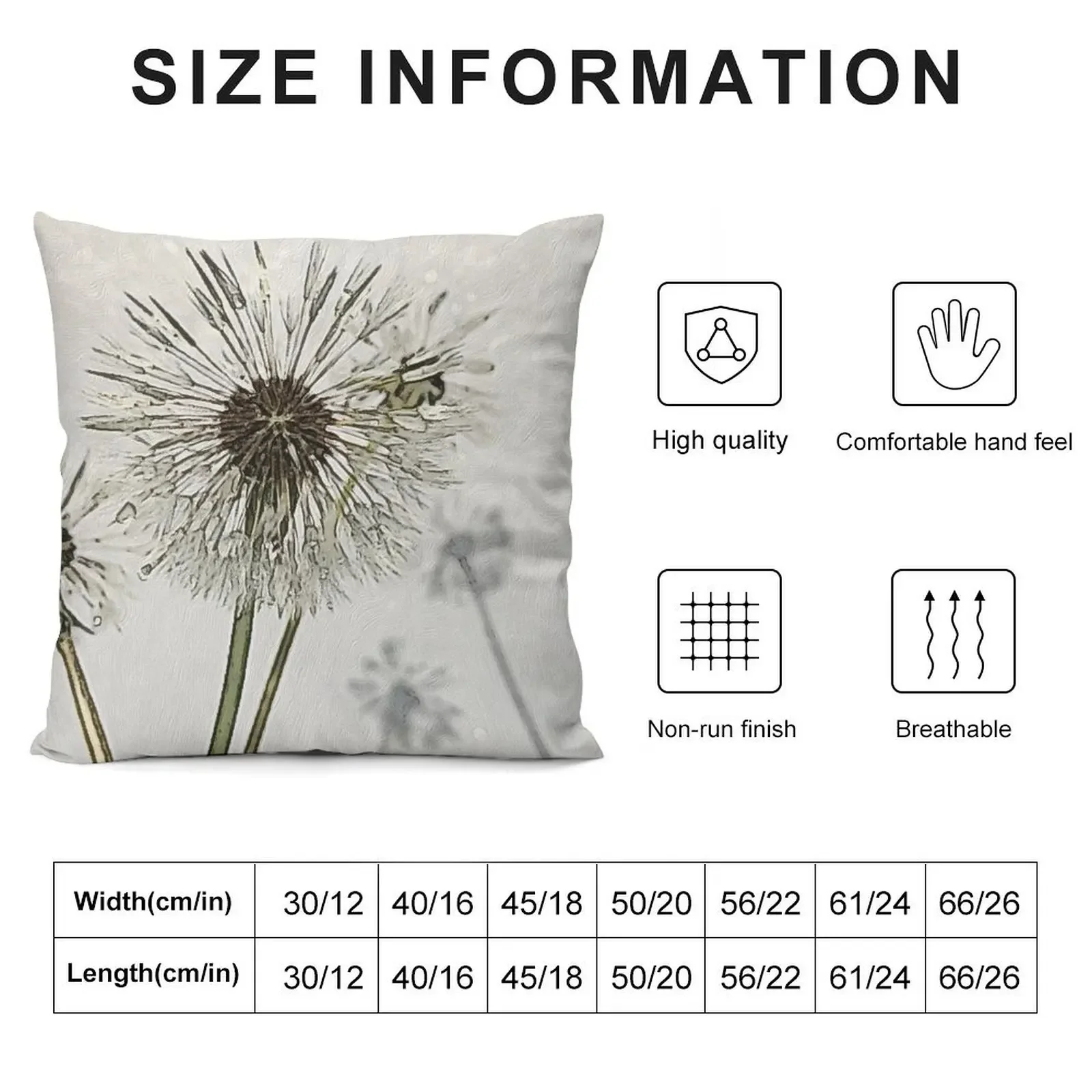 Pusteblume series 3 Throw Pillow Christmas Pillows Pillow Case pillow