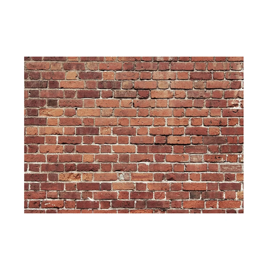 خلفية تصوير فريد من نوعها من البوليستر القوي للتخرج وحفلات الزفاف وديكور خلفية من الطوب #6