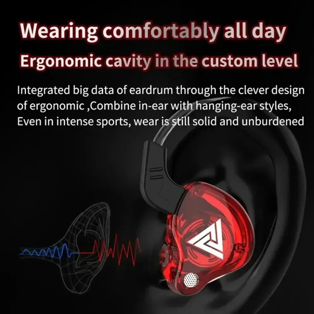 

Sports Music Wired Headphone 3.5mm Plug Smartphone Accessories For Mobile Phone/Tablets/Computers In Ear Mic Stereo Race Headset