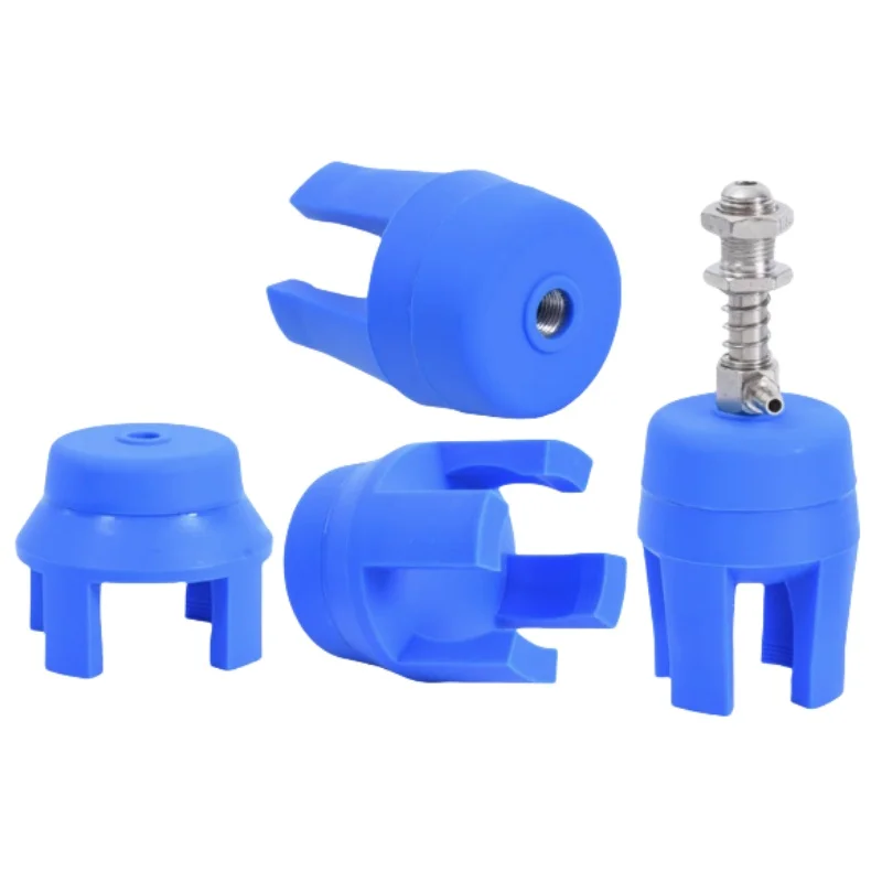 Manipulator 4D flexibele kaak pneumatische doorbraakpunt vacuüm siliconen zuignap kaak armatuur armatuur accessoires