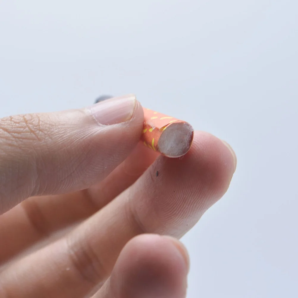 4개입 사실적인 가짜 담배 소품 파티 트릭 할로윈 코스프레 사진 촬영 무대 공연 재미있는 장난 액세서리