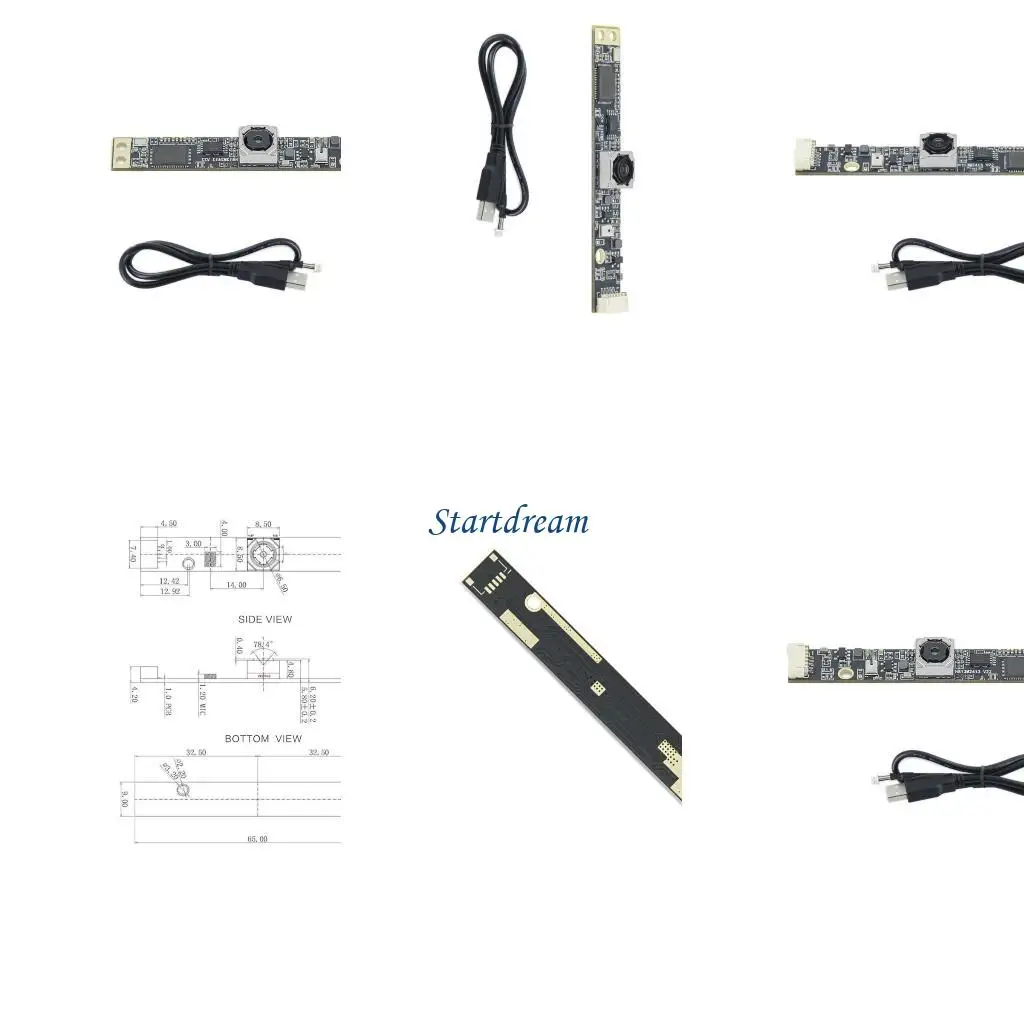 

4K 15FPS USB Camera Module 13MP AutoFocus with Digital Microphones 4160x3120 K92C