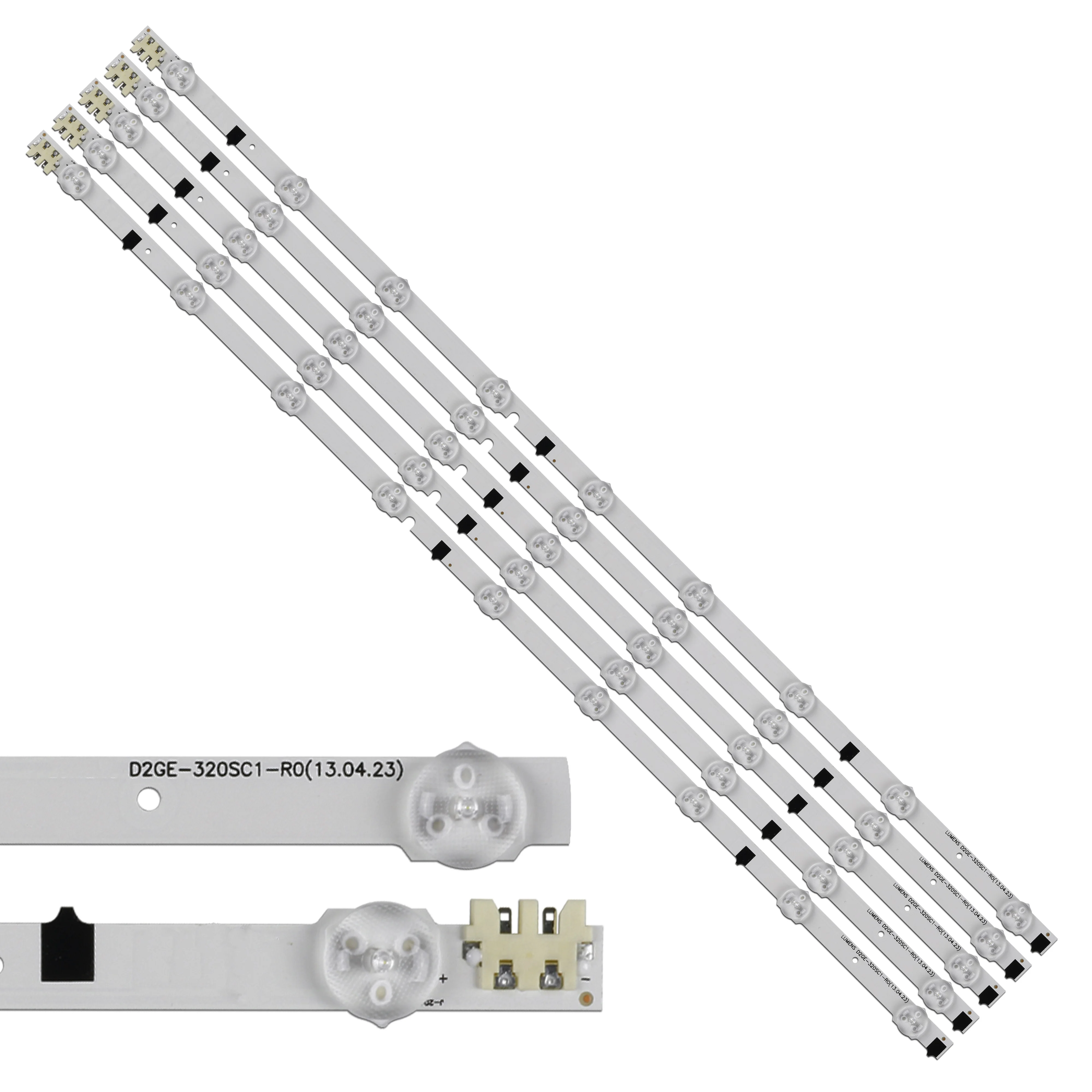 5pcs LED strip 9 leds BN96-28489A/BN96-25300A/BN96-25299A For 2013SVS32H 2013SVS32F D2GE-320SC0-R3 CY-HF320AGLV1H