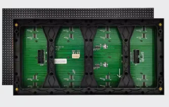 P4.75 Dual Color LED Display Module 5000cd High Brightness Mall Advertising LED Screen Panel