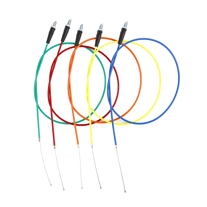 Universal Motorcycle 1000MM/1200MM Straight Head Gas Throttle Cable For SX EXC TC TE KXF CRF YZF WR YZ RM ATV Dirt Pit Bike MX