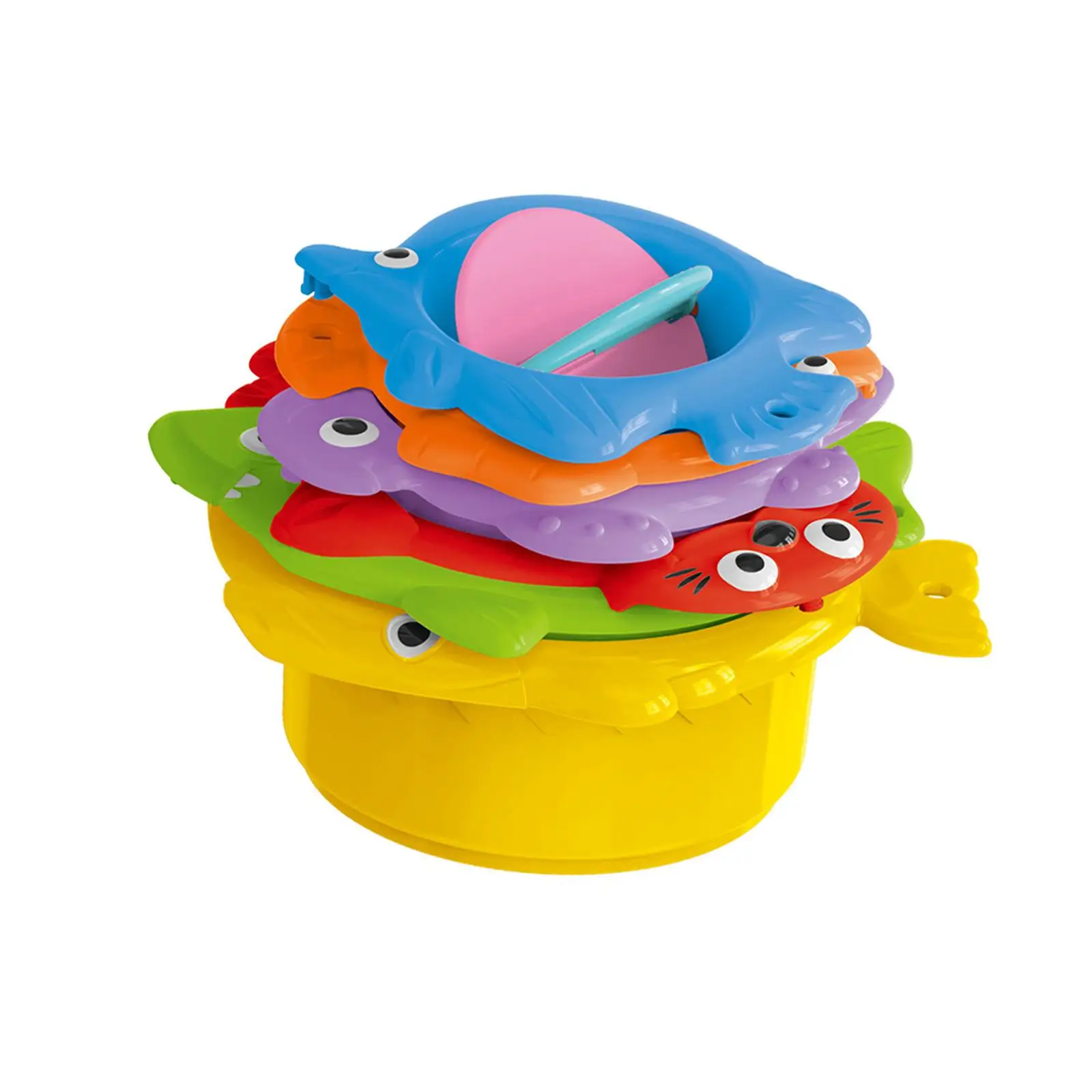 Bath Toy Fine Motor Skills Early Develop for Toddlers and Child Stacking Cups