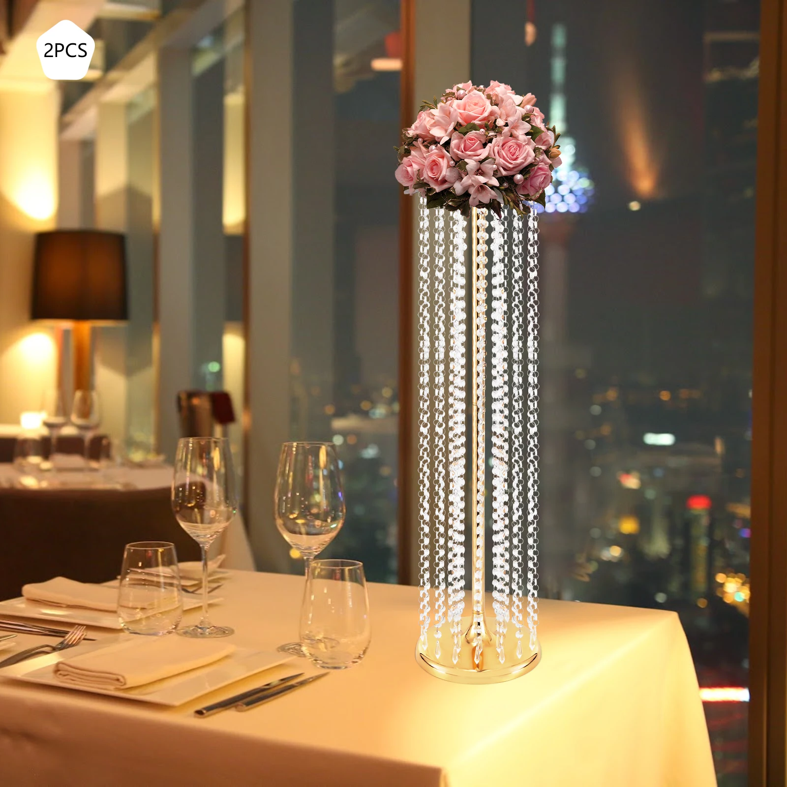 2 шт. высокие вазы для свадебн – обзор и цена Centerpiece Vase Tall