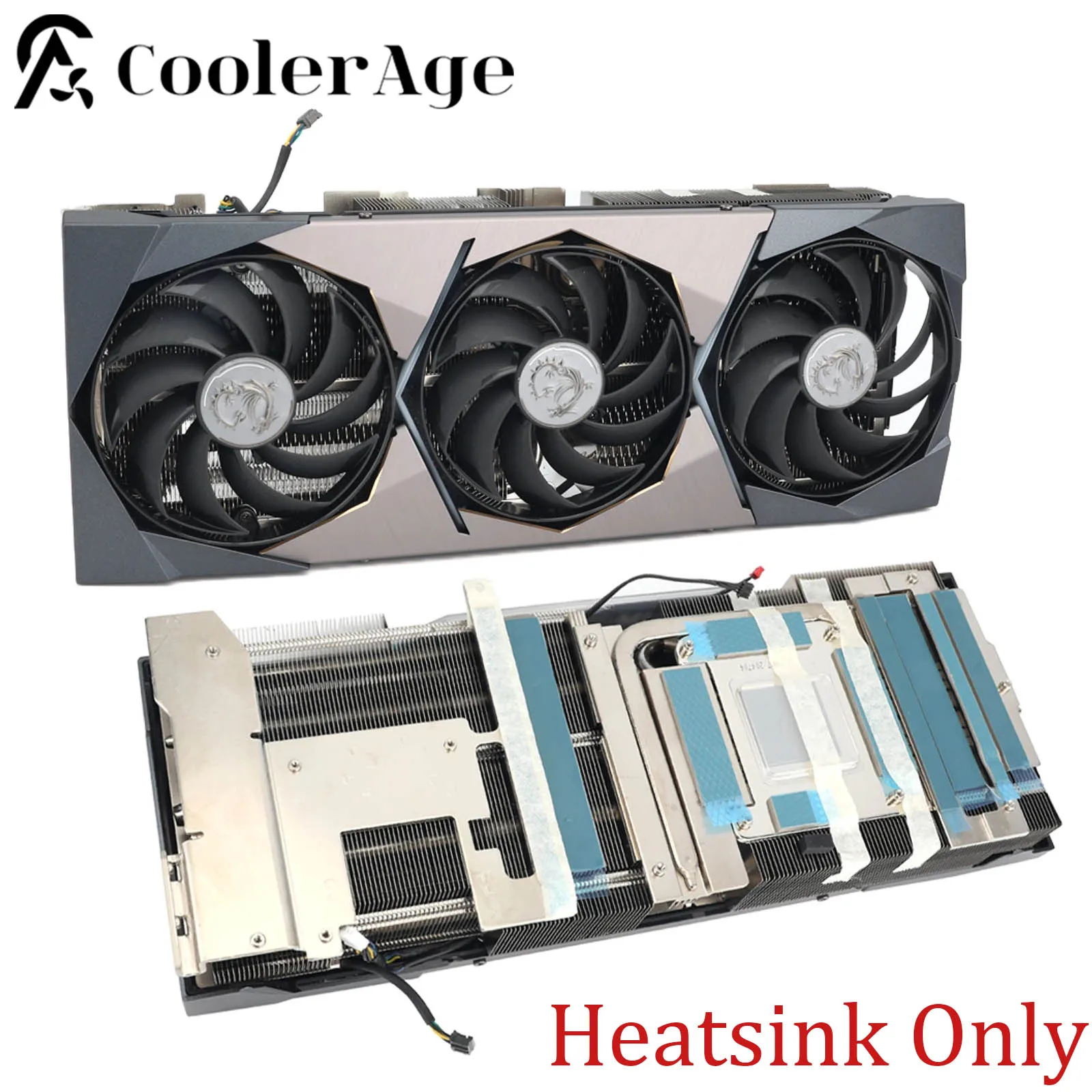 

For MSI RTX 3080 3080 Ti 3090 SUPRIM X GPU Cooler RTX3080 RTX3080Ti RTX3090 Graphics Card Heatsink