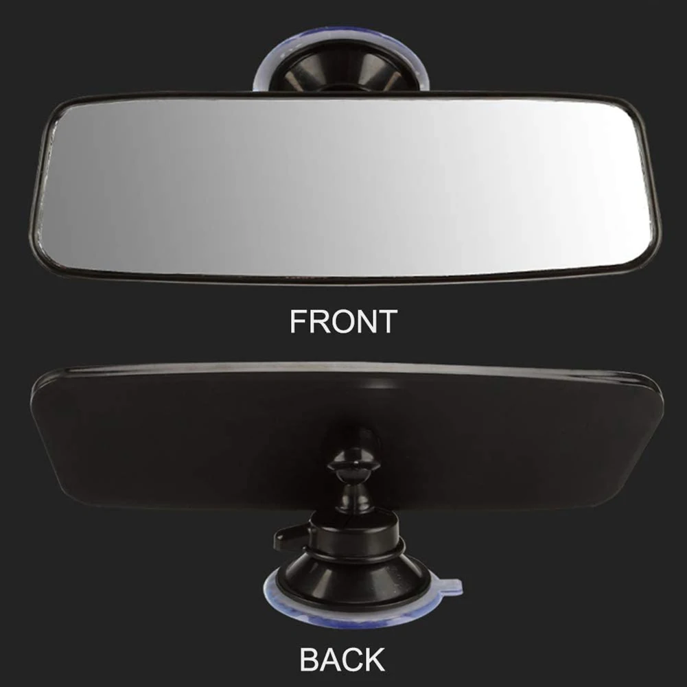 

Car Interior Rear View Mirror 360 Rotates Universal Car Rear Mirror Adjustable Suction Cup Auto Interior Accessories
