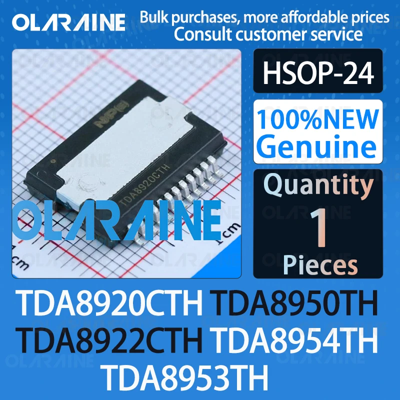 TDA8920CTH TDA8950TH TDA8922CTH TDA8954TH TDA8953TH HSOP-24 100% nowe wzmacniacze audio układ scalony układ scalony kontroler obwodu oryginalny