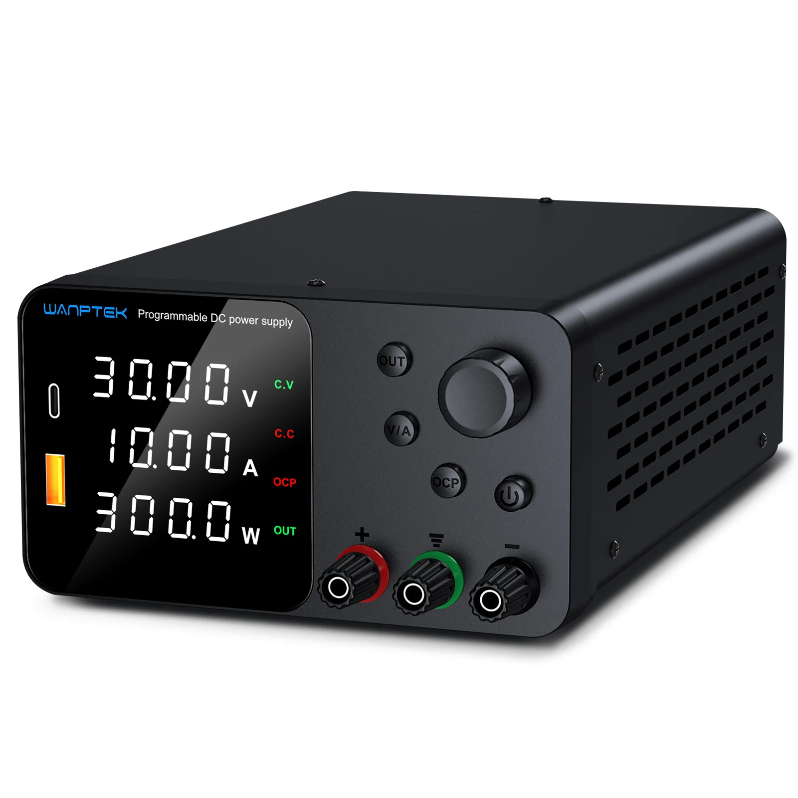 WANPTEK fuente de alimentación estabilizada CC ajustable TPS120 3 fuente de alimentación de banco de trabajo, mantenimiento de teléfono móvil, fuente de alimentación de laboratorio