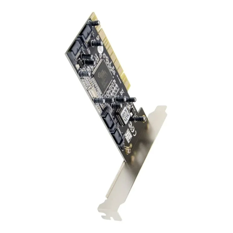 4-portowy chipset Karta kontrolera RAID Silicon Image Sil3114 PCI na Sata 3114Array Card Konwersja karty rozszerzeń SATA — zdjęcie produktu 5