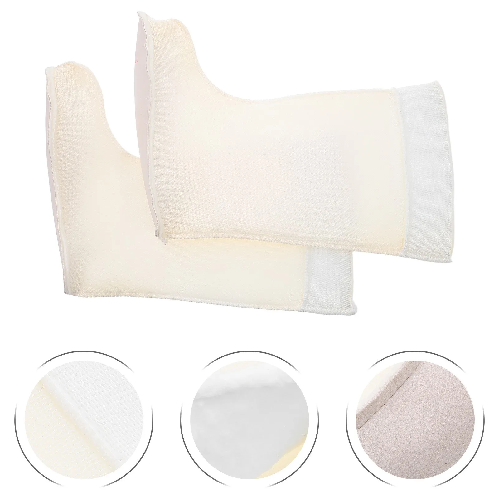 

1 Pair Insulated Warm Boot Liners Men Comfortable Snow Hiking Winter Boots Inserts Size 43-45 Walking Boot Socks