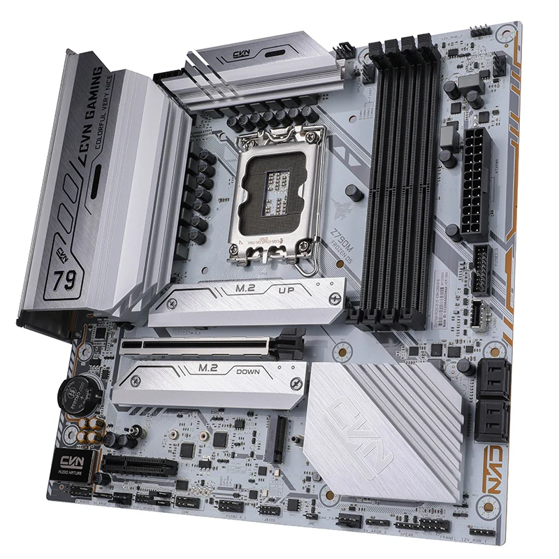 Imagem -06 - Placa-mãe Intel Z790 Colorida Cvn Z790m Frozen d5 V20