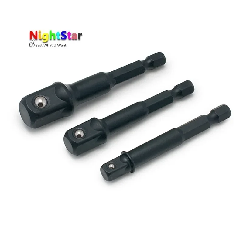 

3 шт. 1/4 "3/8" 1/2 "адаптер гнездо Драйвер набор влияние ДИД дрели