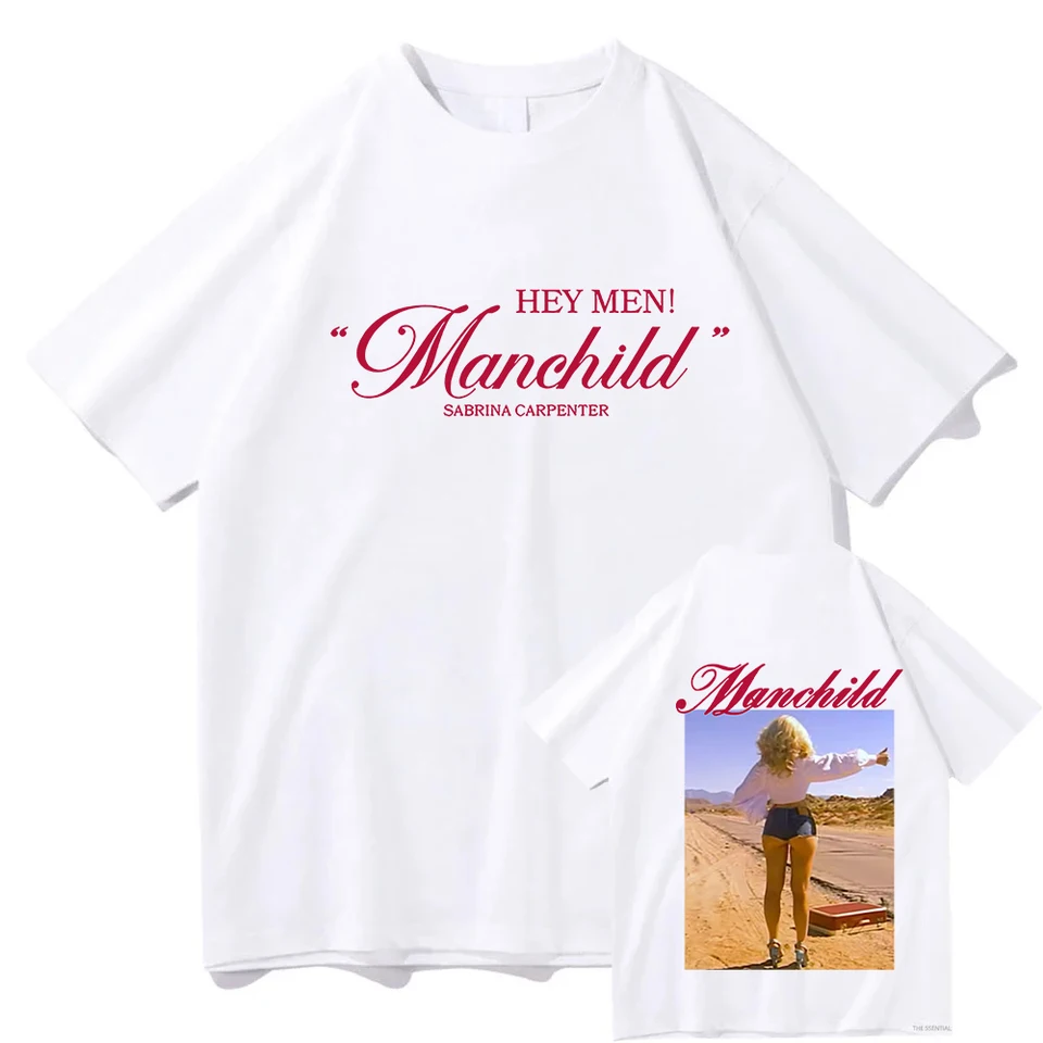 ミュージシャン Sabrina Carpenter Manchild T-shirt M Sabrina