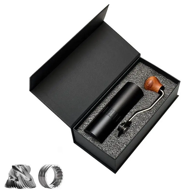 fddt-portable-manual-coffee-grinder-stainless-steel-burr-grinder-conical-coffe-bean-mill-adjustable-coarseness-for-espresso-a