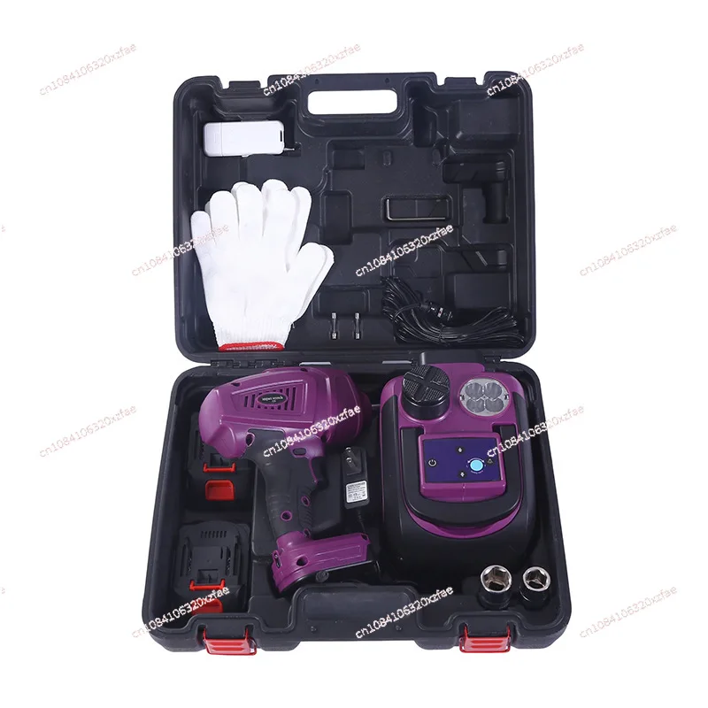 Electric hydraulic jack remote control lithium battery off-road vehicle maintenance universal emergency tool set