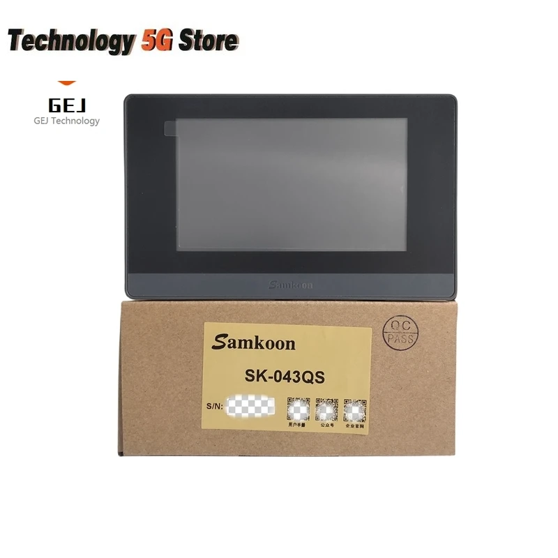

Samkoon 4,3-дюймовый SK-043QS SK-043QT SK-043QE SK-043TE DC 24 В с сенсорным экраном HMI