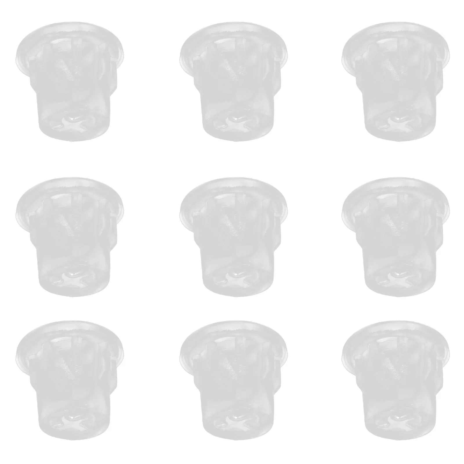 200 قطعة Led الجنية المقابس السلامة للأضواء التثبيت السريع آمن عقد استبدال أجزاء سلسلة مقاطع الضوء مقاطع الضوء البلاستيكية #6