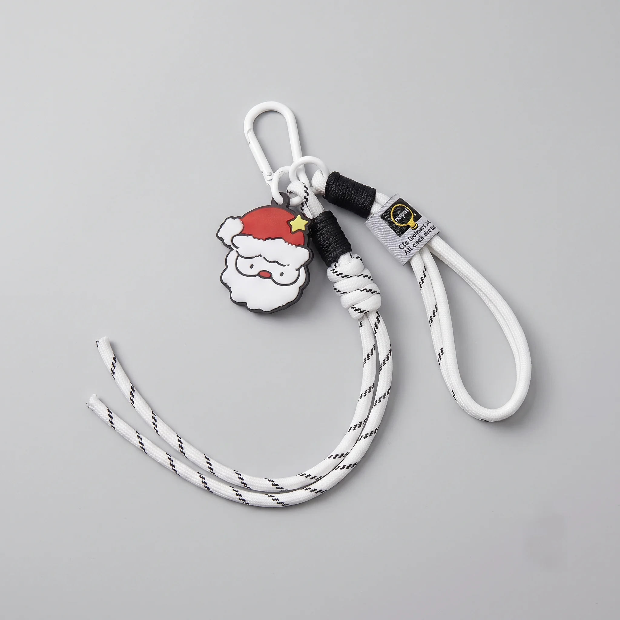 Christmas gift high value braided rope Santa Claus elk key chain bag pendant cute car ornaments.