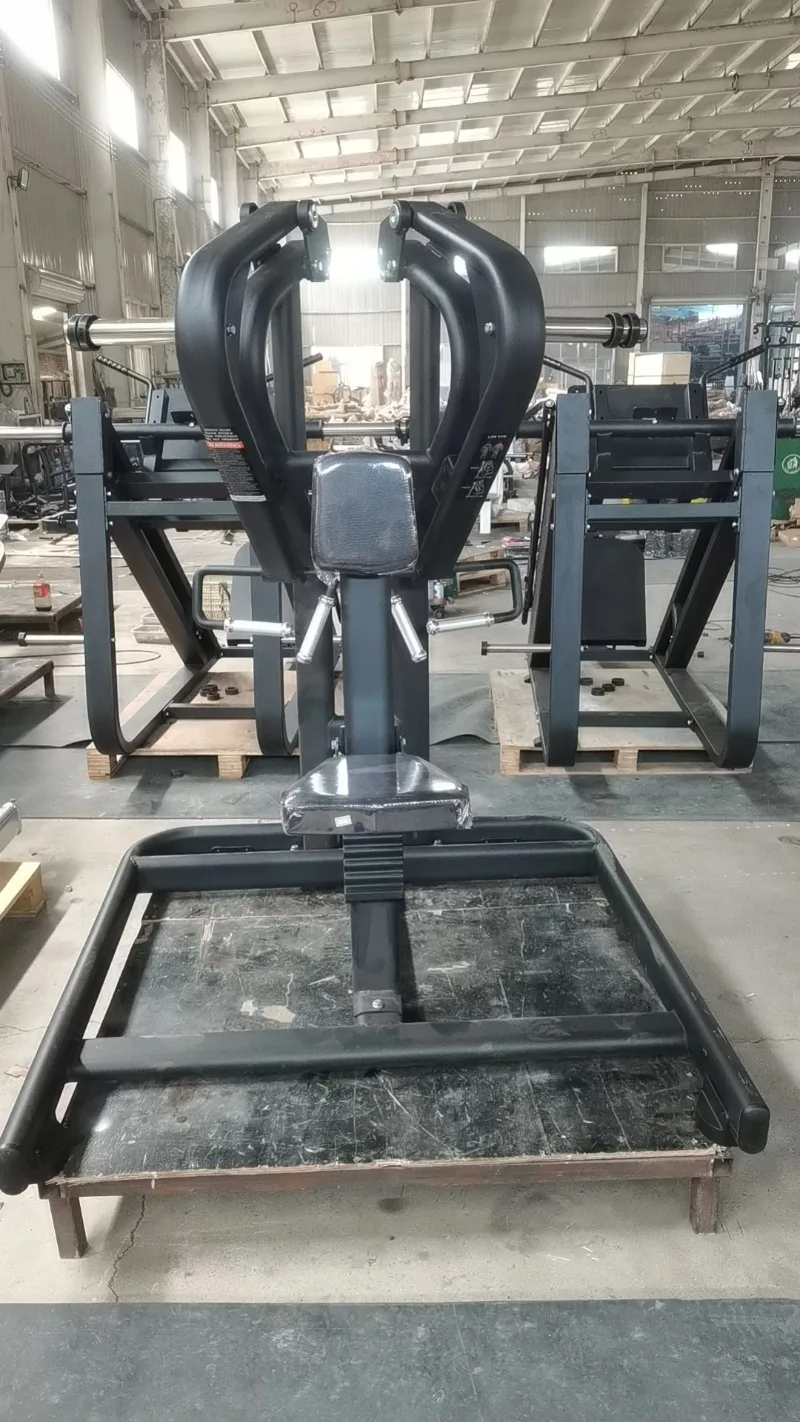 3MM Thickness Fitness Strength Training Machines Plate Loaded Chest Back Extension Lat Pull Down Seated Low Row for Sale