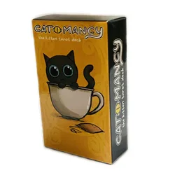 Katze Mancy das Kätzchen Tarot Deck Karten eine 78 hochwertige englische Version Weissagung niedlichen Katze Tarot Karten Deck