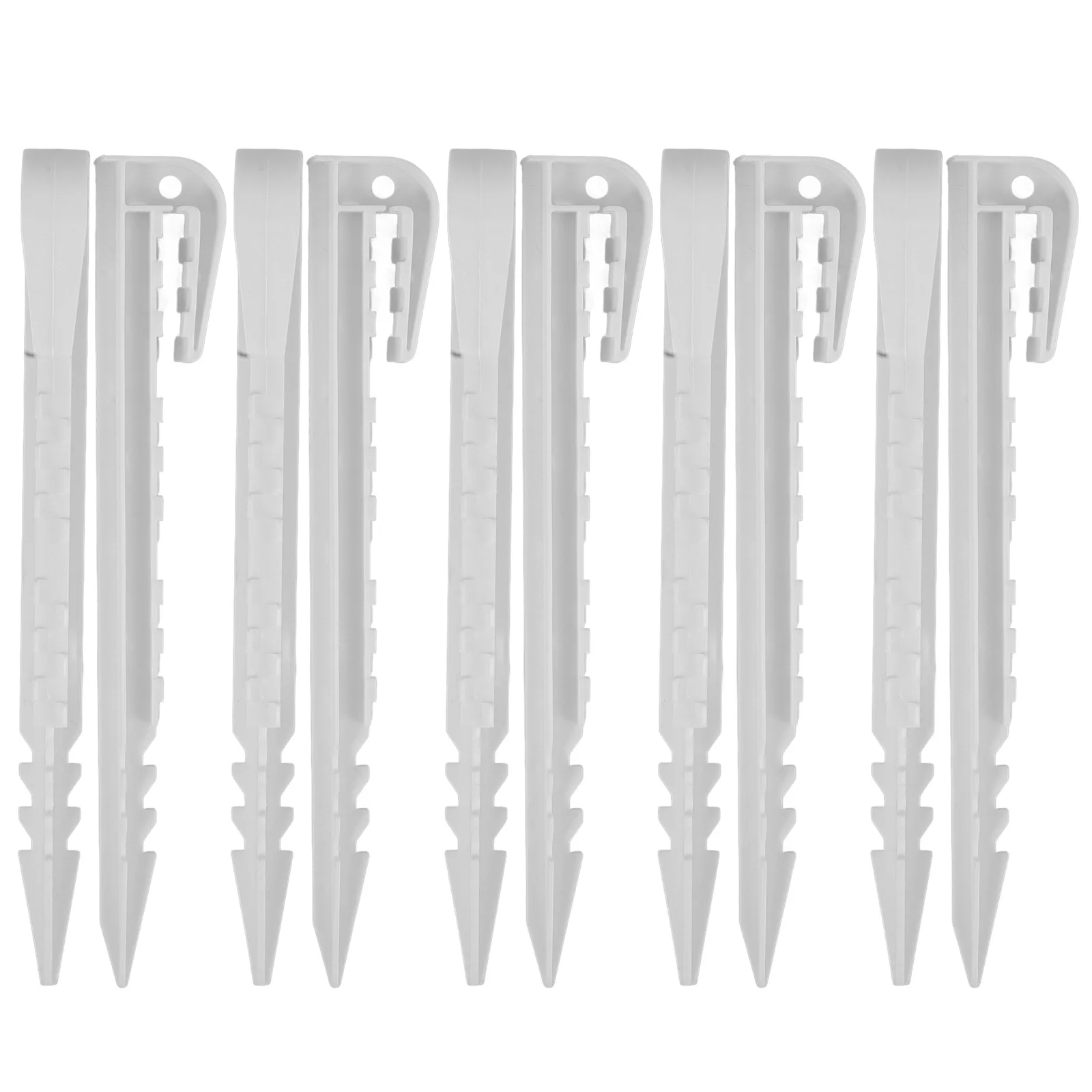 

20 Pcs Outdoor Sky and Earth Nails Hiking Spike Beach Stakes Garden Climbing Spikes Camping