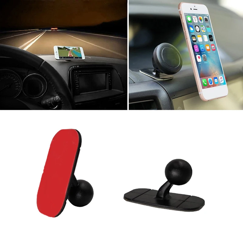 Draagbare Auto Telefoon Houder 17Mm Balhoofd Base Auto Air Vent Stand Dashboard Mount Zuignap Anti-Slip beugel Auto Accessoires