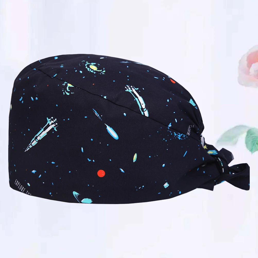 

Cotton Surgical Cap For Nurse Doctor Working Breathable Dustproof Sanitary Protective Cleaning Hat Pure Comfortable Unisex