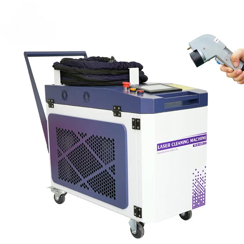 continuous 1000W 2000W handheld fiber laser cleaning machine paint laser rust removing cleaner