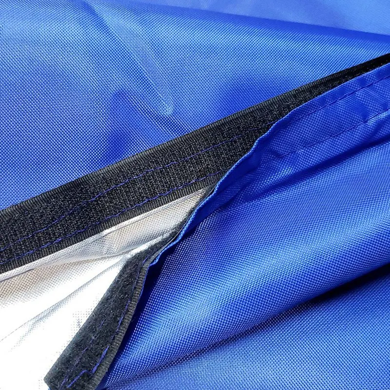 

210D Waterproof Sail Cover Mainsail Boom Boat Cover Anti UV Sunshade Boom Sail Cover Dust Cover 8-9Ft