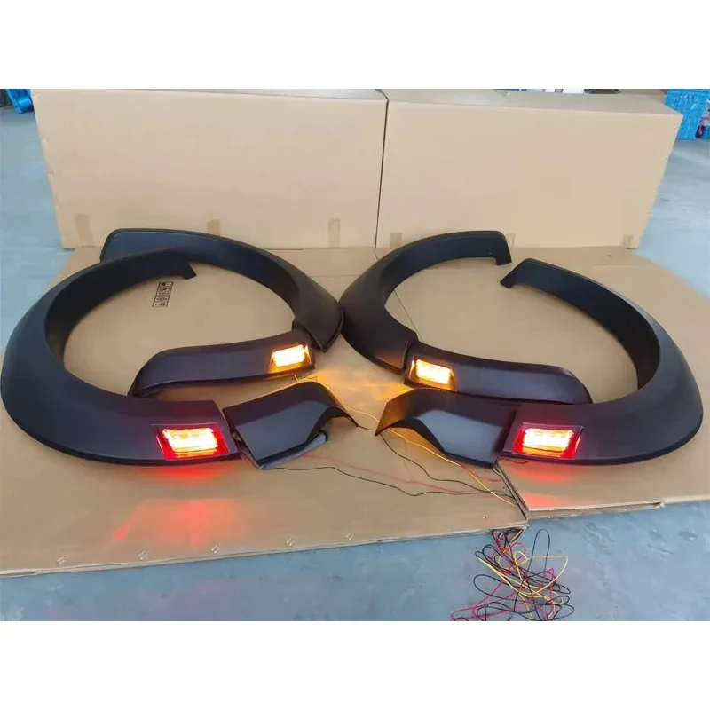 

Durable Latest Design LED Flares Car Wheel Arch Eyebrow Mudguards Rang T9 Wildtrak Sport Limited XLT XL XLS 2022 2023