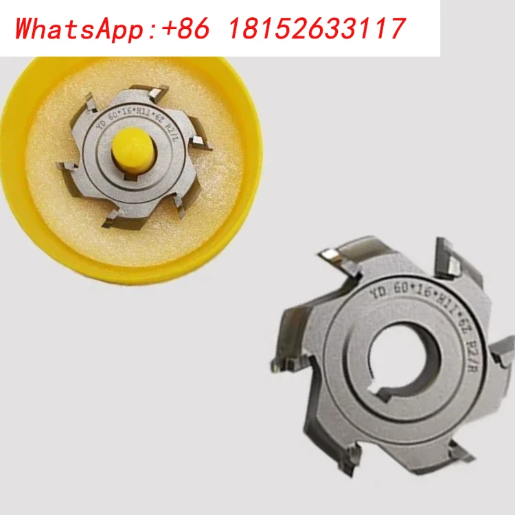 エッジアクセサリーの完全なセット2個、プレミリングエッジバンディングマシンヘッド、精密粗トリミングトラッキングカッターMM